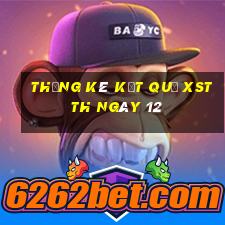 THỐNG KÊ KẾT QUẢ XSTTH ngày 12