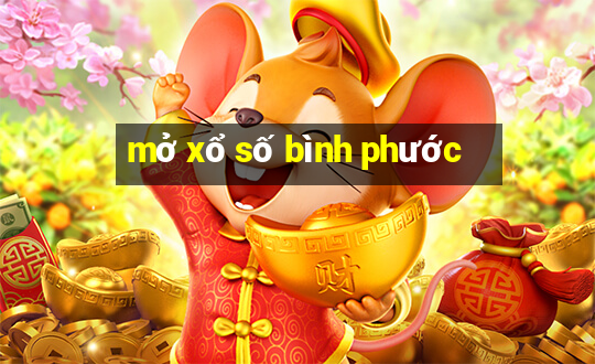 mở xổ số bình phước