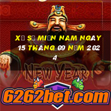 xổ số miền nam ngày 15 tháng 09 năm 2024