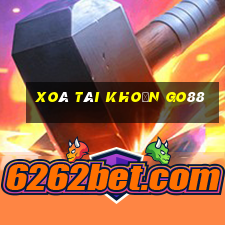 xoá tài khoản go88