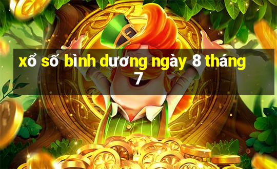 xổ số bình dương ngày 8 tháng 7