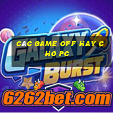 các game off hay cho pc