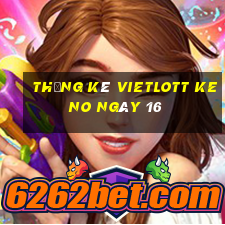 Thống kê vietlott KENO ngày 16