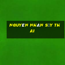 nguyên nhân sẩy thai