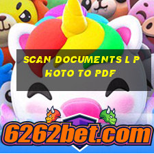 scan documents l photo to pdf