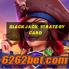 blackjack strategy card