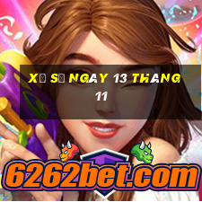 xổ số ngày 13 tháng 11