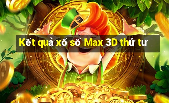 Kết quả xổ số Max 3D thứ tư