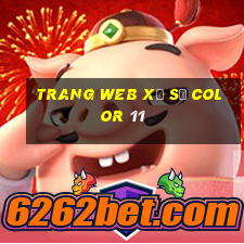 Trang web xổ số Color 11