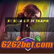 xổ số đà lạt 31 tháng 1