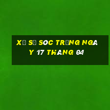 xổ số sóc trăng ngày 17 tháng 04