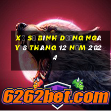 xổ số bình dương ngày 8 tháng 12 năm 2024