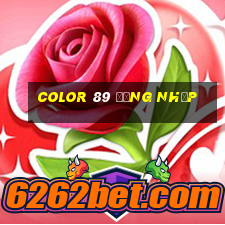 Color 89 Đăng nhập