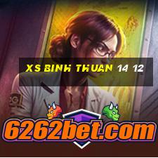 xs binh thuan 14 12