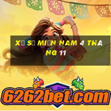 xổ số miền nam 4 tháng 11