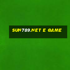 Sun789.Net E Game