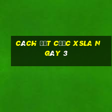 Cách đặt cược XSLA ngày 3