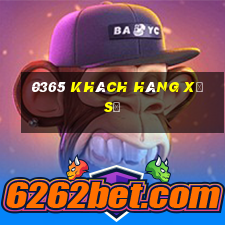 0365 Khách hàng Xổ số