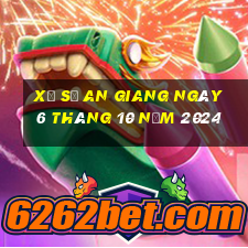 xổ số an giang ngày 6 tháng 10 năm 2024