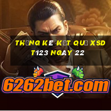 THỐNG KÊ KẾT QUẢ XSDT123 ngày 22