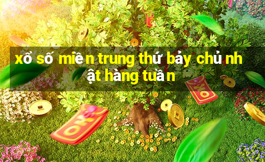 xổ số miền trung thứ bảy chủ nhật hàng tuần