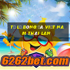 tỷ lệ bóng đá việt nam thái lan