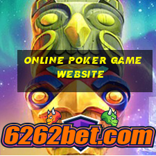 online poker game website