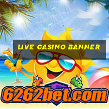 live casino banner