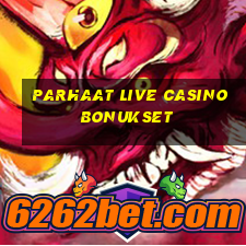 parhaat live casino bonukset