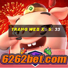 Trang web xổ số 33