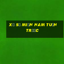 xổ số miền nam tuần trước