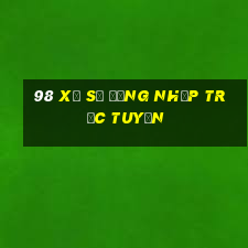 98 Xổ số Đăng nhập trực tuyến