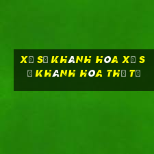 xổ số khánh hòa xổ số khánh hòa thứ tư