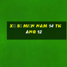 xổ số miền nam 14 tháng 12