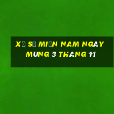 xổ số miền nam ngày mùng 3 tháng 11