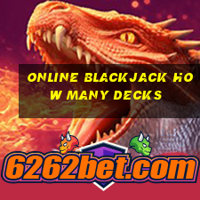 online blackjack how many decks